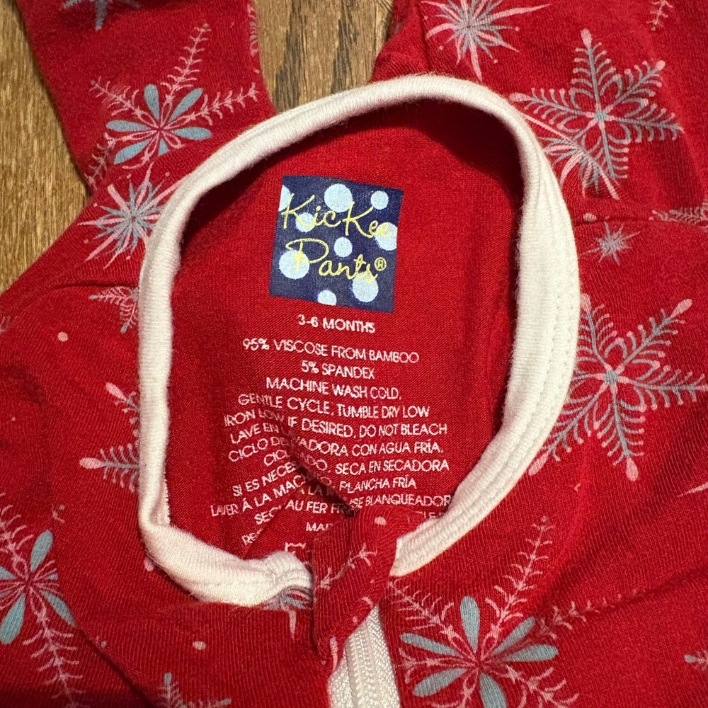 Kickee Pants Festive Red Baby Outfit